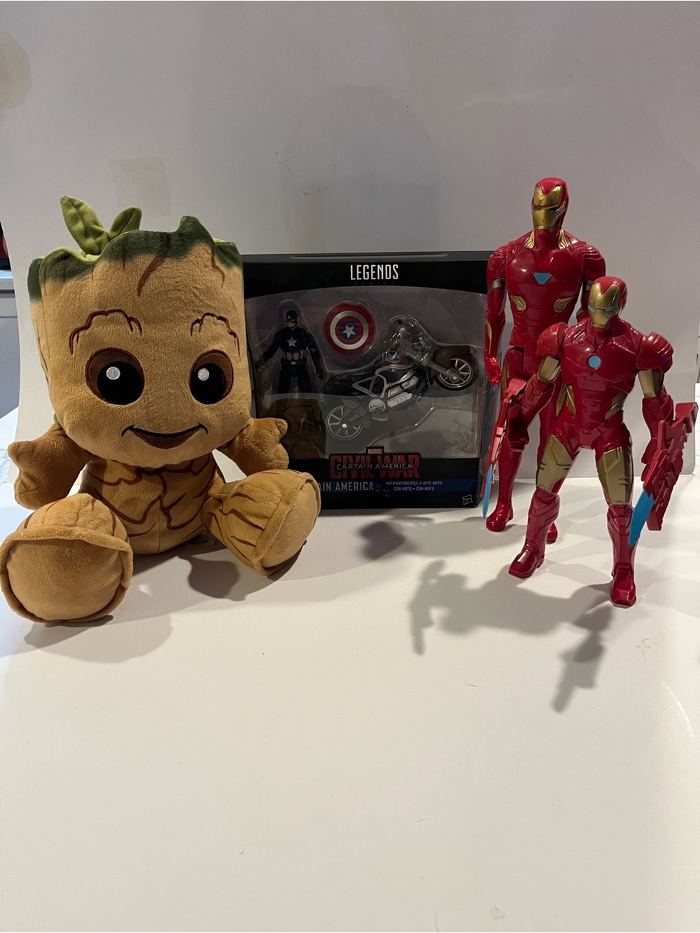 Disney Parks Marvel Guardians of the Galaxy Big Feet Baby Groot Plush.
It is app
